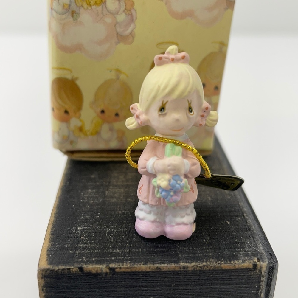 Precious moments pewter Junior bridesmaid figure